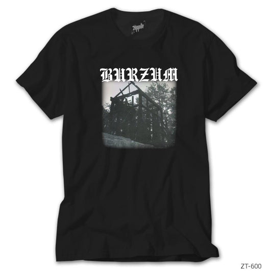 Burzum Aske Siyah Tişört