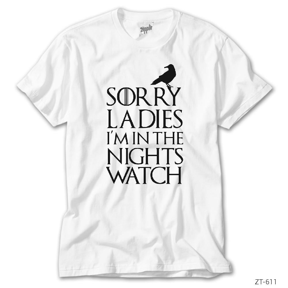 Game of Thrones Sorry Ladies beyaz Tişört
