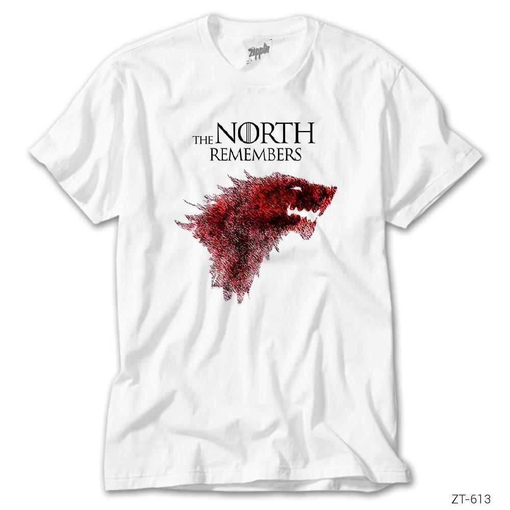 Game of Thrones The North Remembers Beyaz Tişört