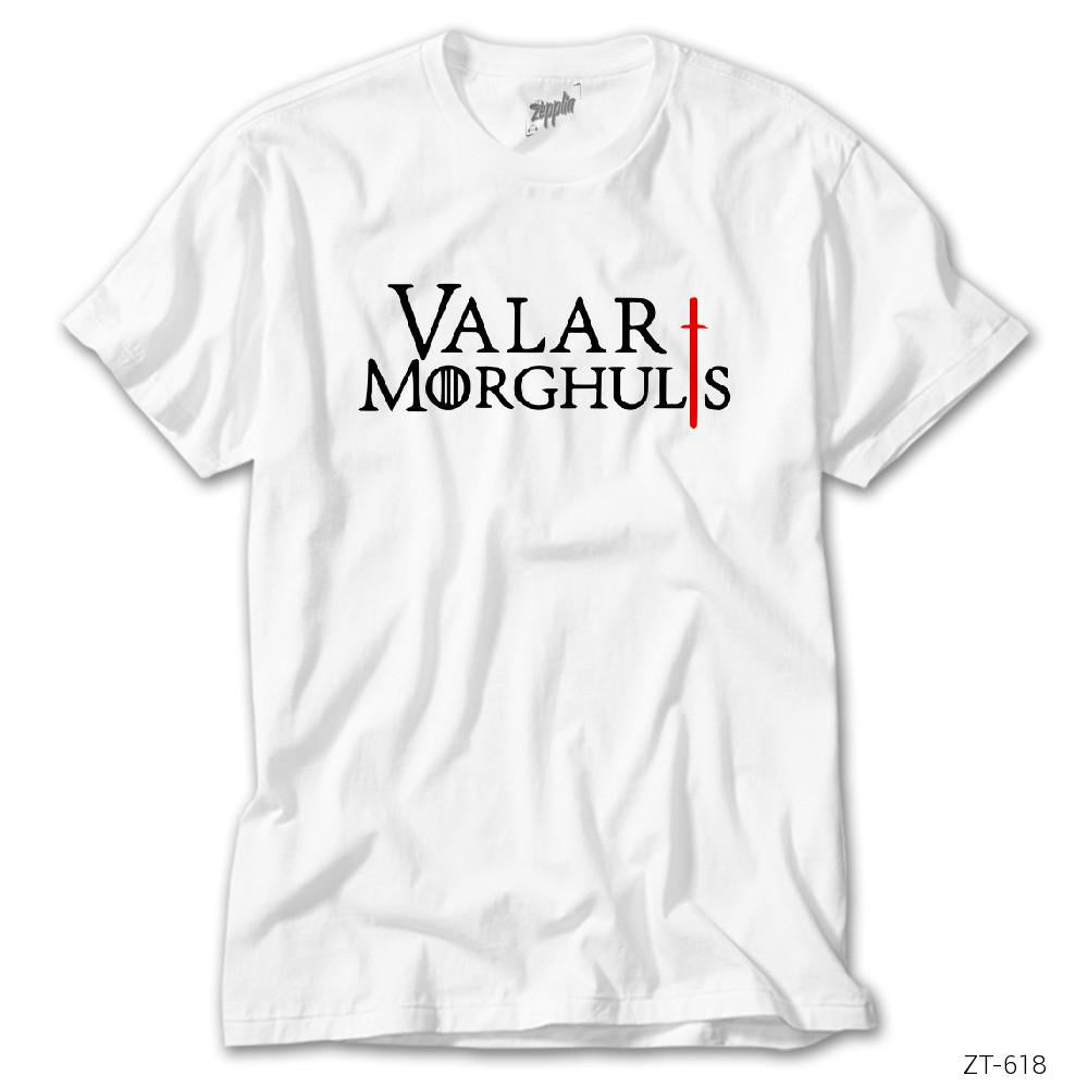 Game of Thrones Valar Morghuls Beyaz Tişört