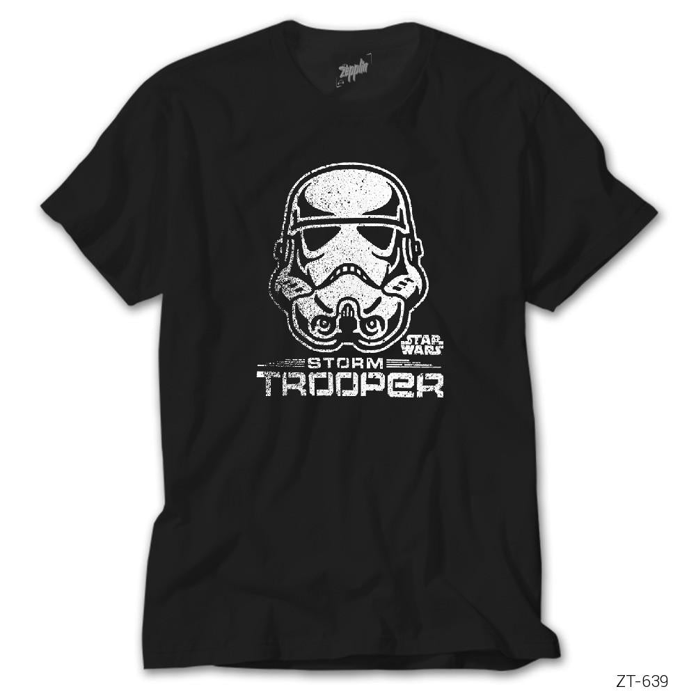 Star Wars Darth Storm Trooper Siyah Tişört