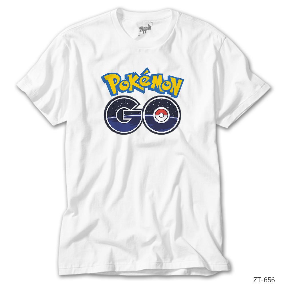 Pokemon Go Beyaz Tişört