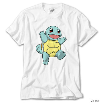 Pokemon Squirtle Beyaz Tişört