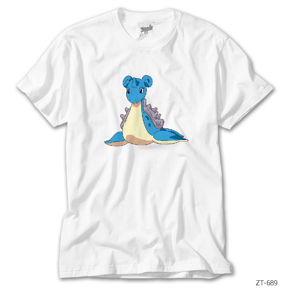 Pokemon Lapras Beyaz Tişört