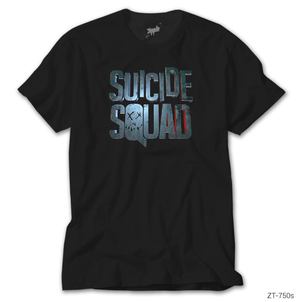 Suicide Squad Logo Siyah Tişört