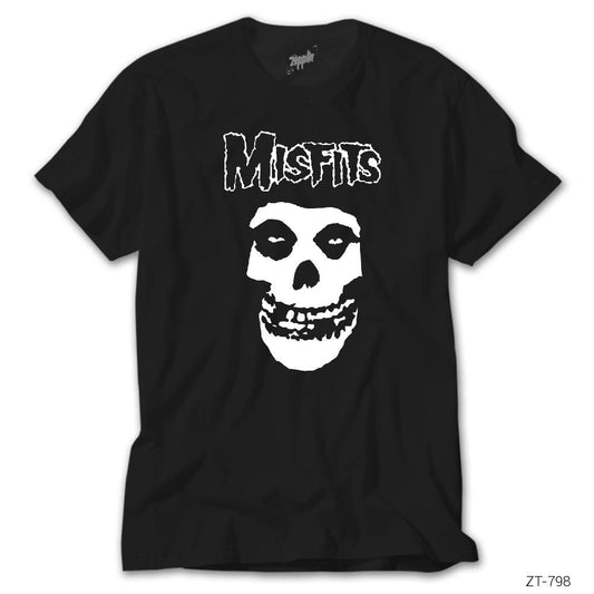 İndirimli Misfits Siyah Tişört