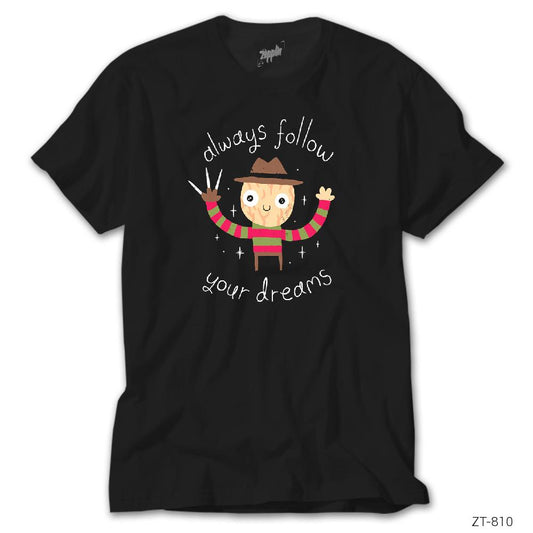 Freddy Elm Street Siyah Tişört