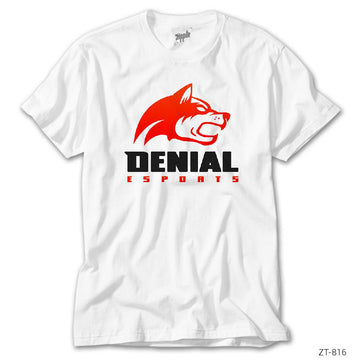 Denial E Sport Team Beyaz Tişört