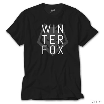 Team Winterfox Siyah Tişört