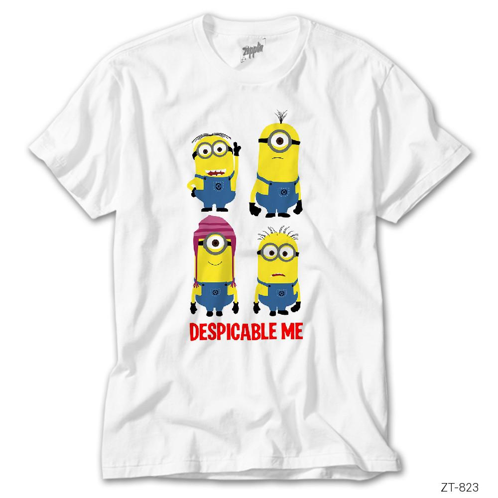 Minion Despicable Me Beyaz Tişört