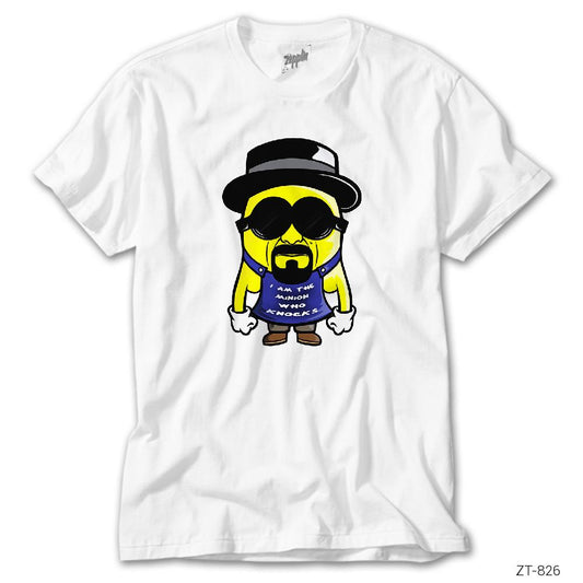 Minion Breaking Bad beyaz tişört