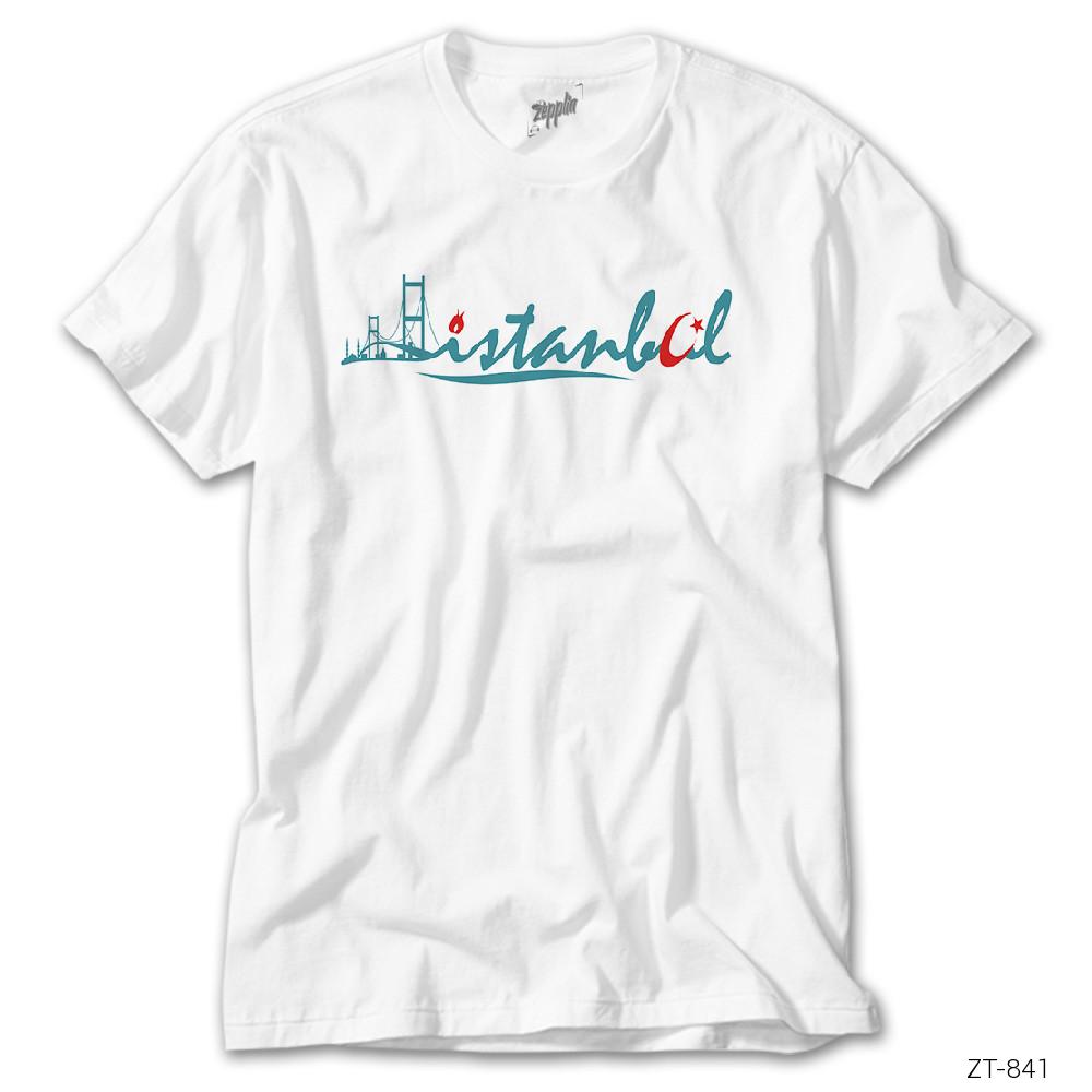İstanbul Beyaz Tişört