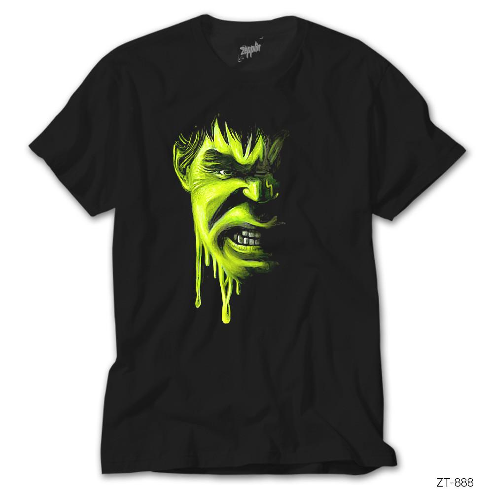 Hulk Painting Siyah Tişört
