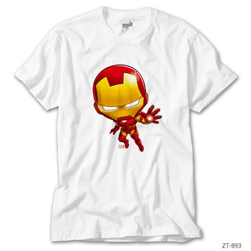 Iron Man Stylized Beyaz Tişört