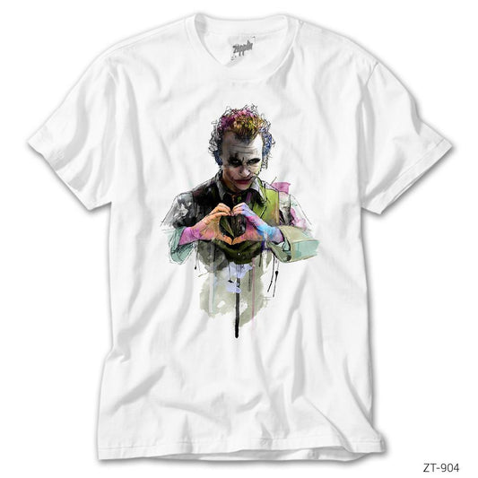 Joker Paint Hearth Beyaz Tişört
