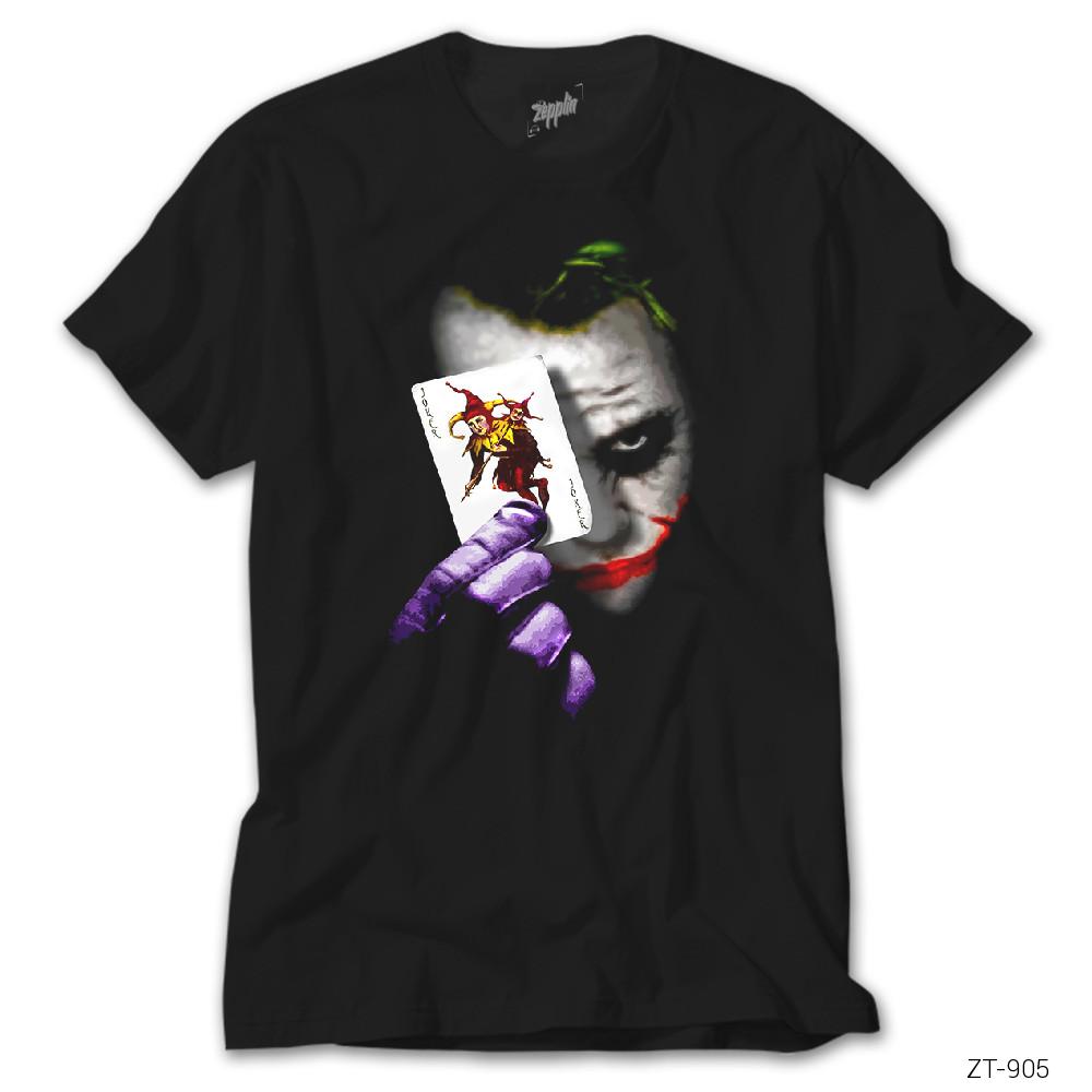 Joker Card Siyah Tişört