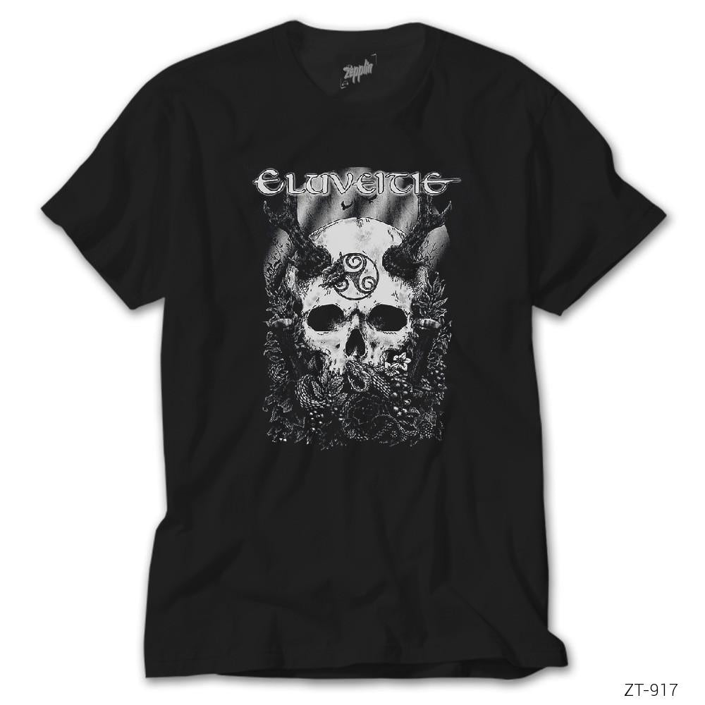 Eluveitie The Antlered One Siyah Tişört