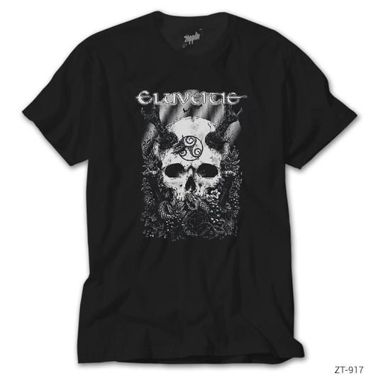 Eluveitie The Antlered One Siyah Tişört