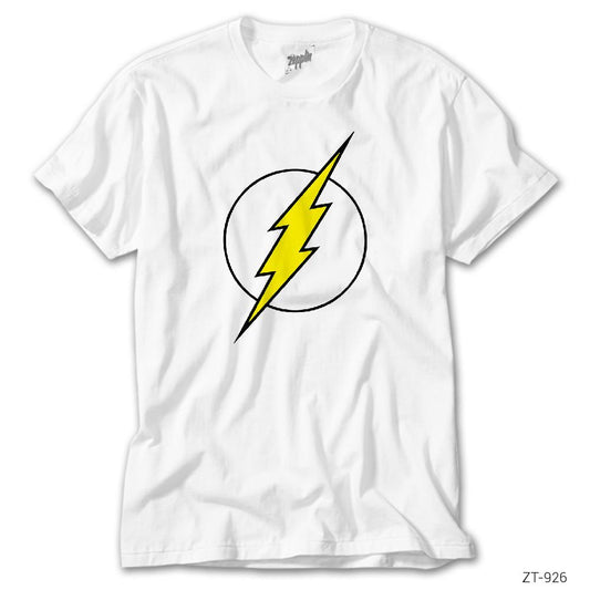 Flash Lighting Beyaz Tişört