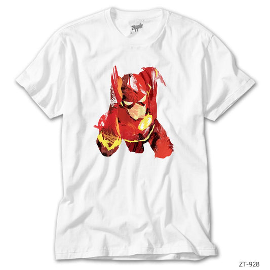 The Flash Artwork Beyaz Tişört
