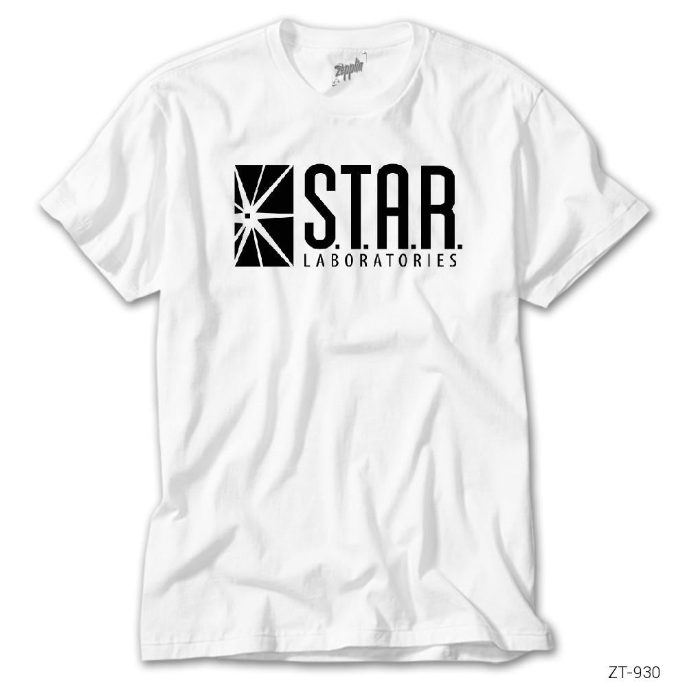 The Flash Star Lab Beyaz Tişört