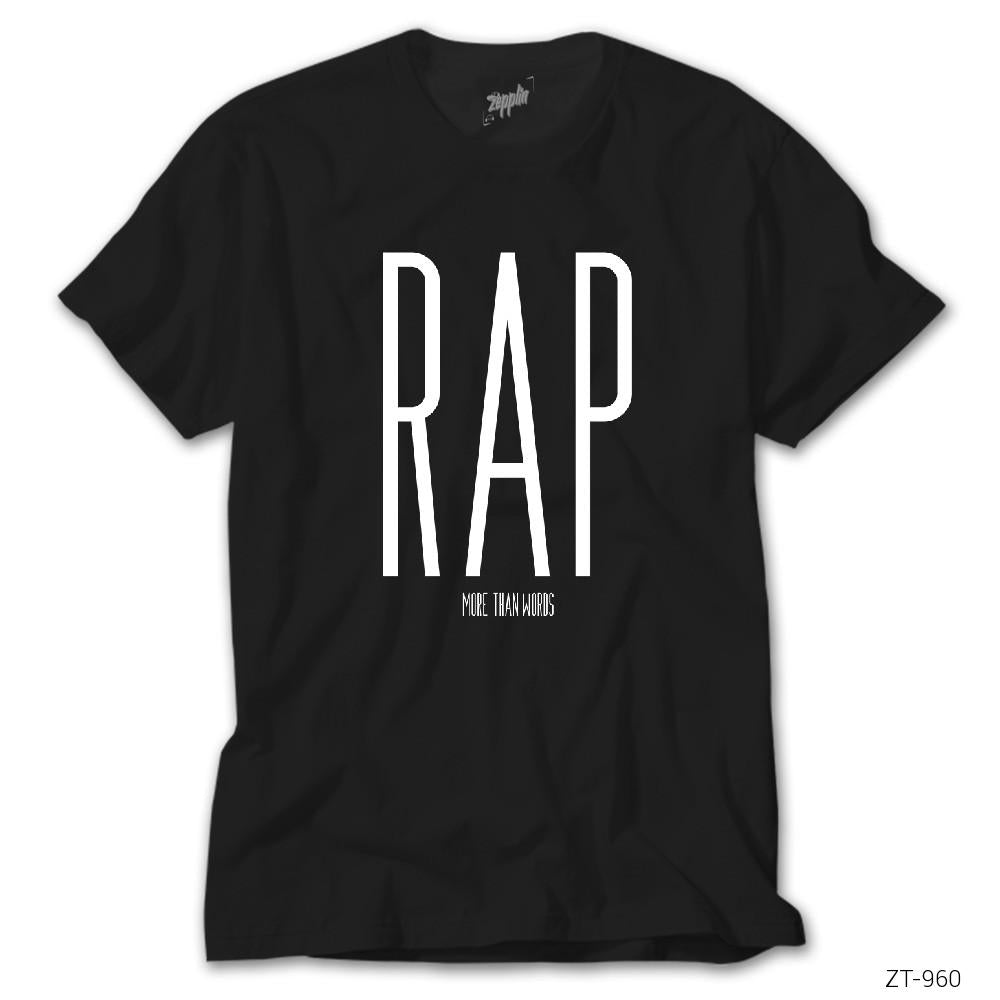 RAP Siyah Tişört