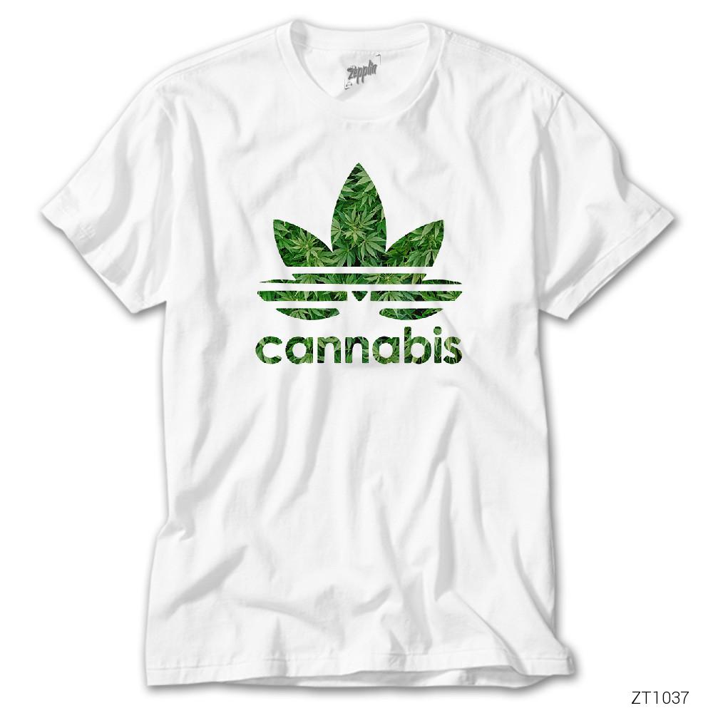 Cannabis Beyaz Tişört