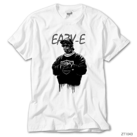 Easy E paint Beyaz Tişört