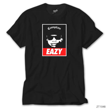 Eazy E Obey Style Siyah Tişört