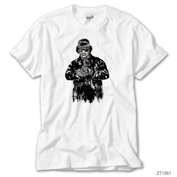 Eazy Zombie Beyaz Tişört