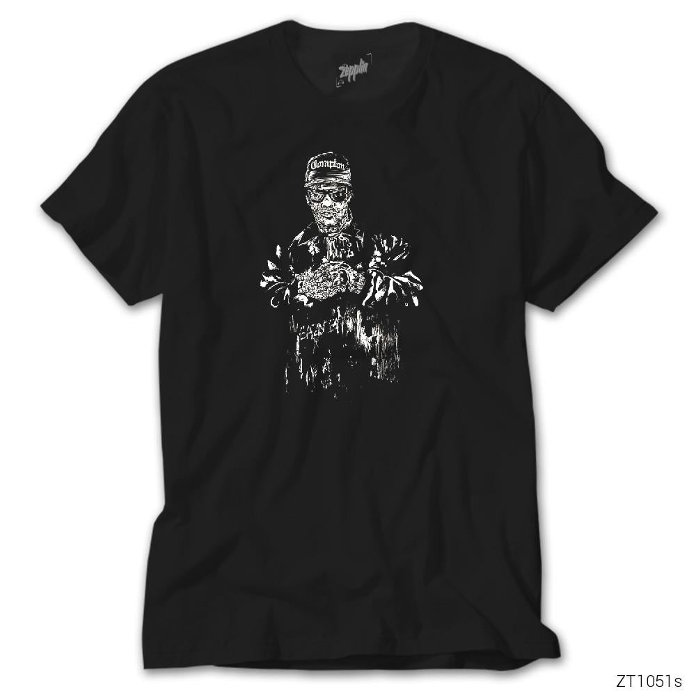Eazy Zombie Siyah Tişört