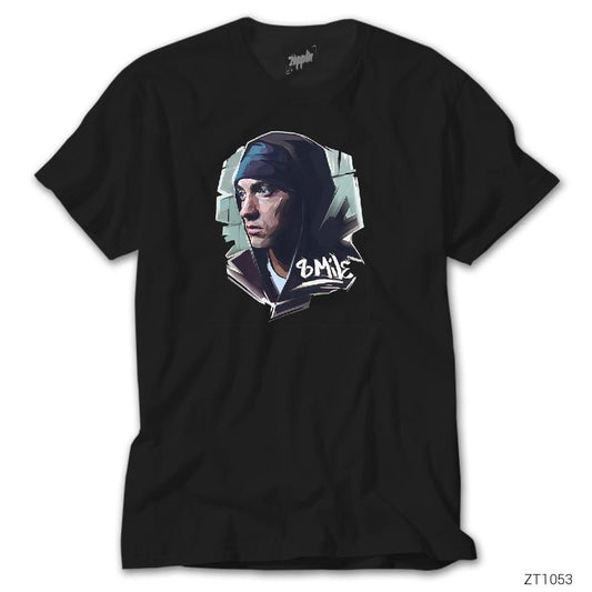 Eminem 8mil Siyah Tişört