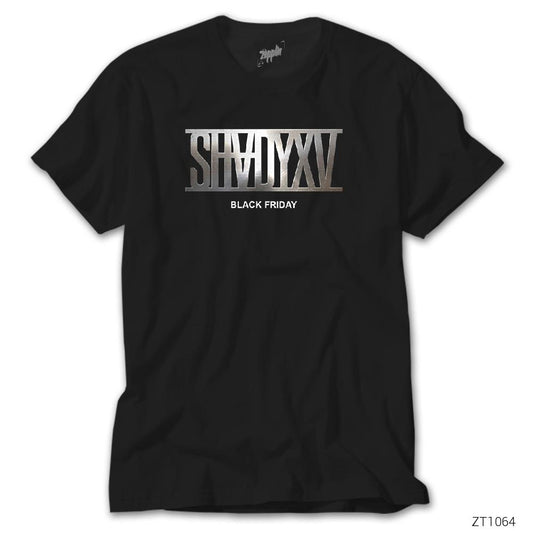 Eminem Shady XV Logo Siyah Tişört