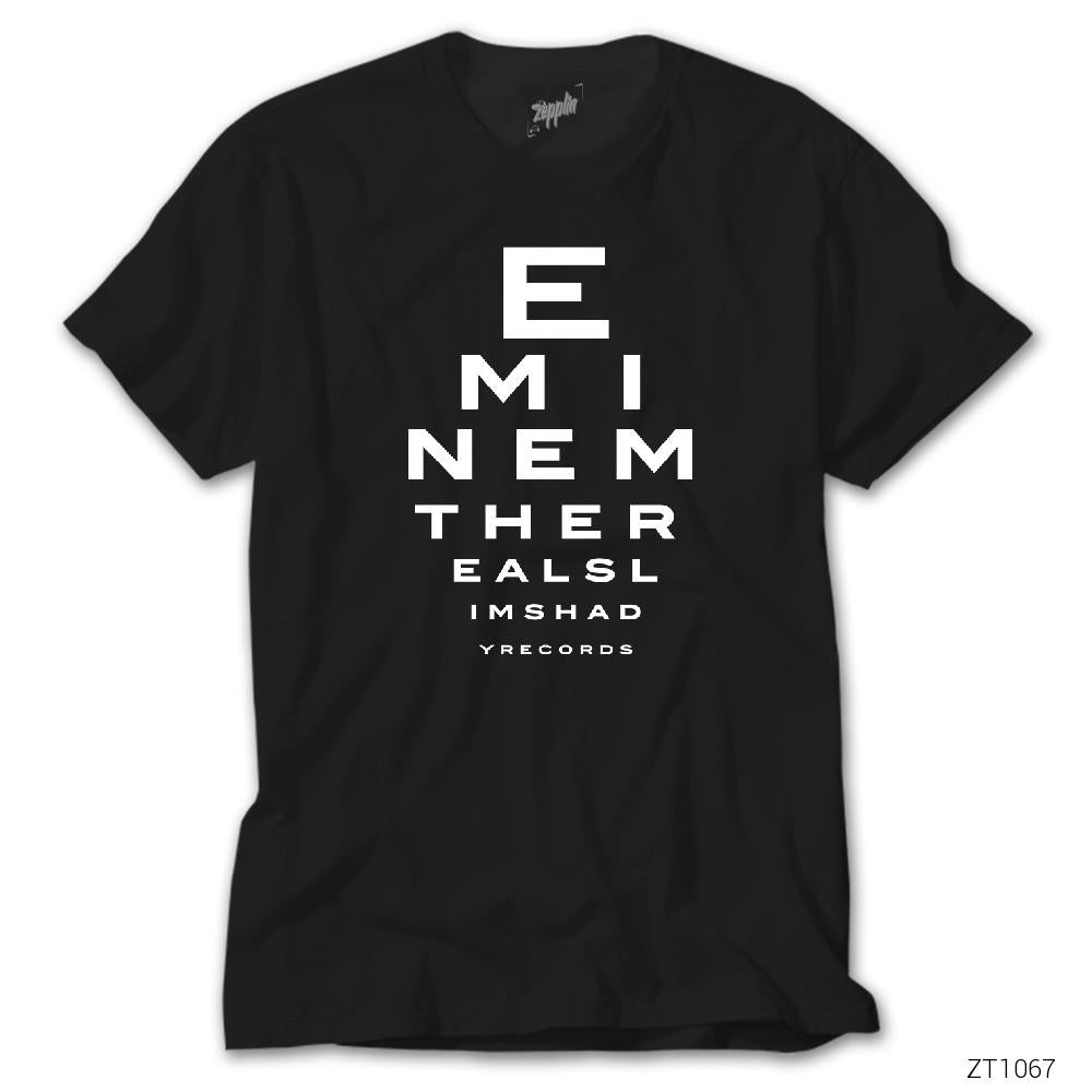 Eminem The Real Slim Shady Siyah Tişört