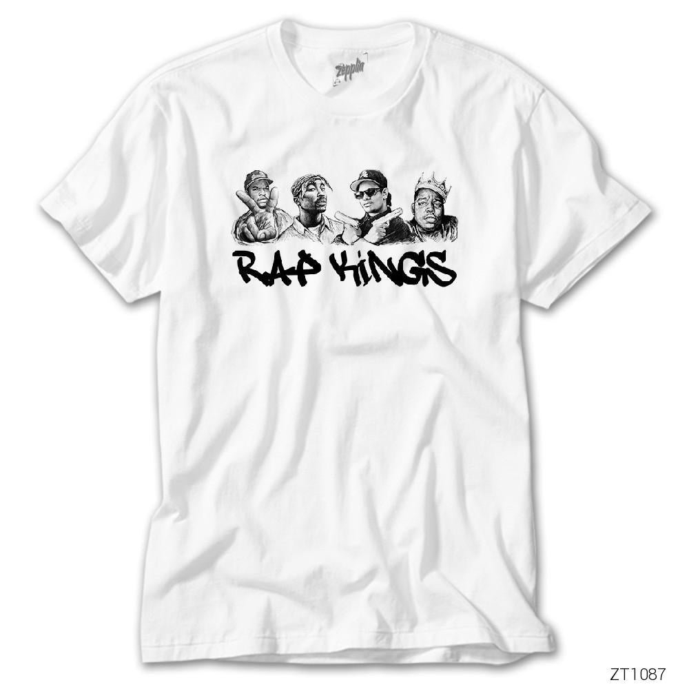 Rap Legends Sketch Art Beyaz Tişört