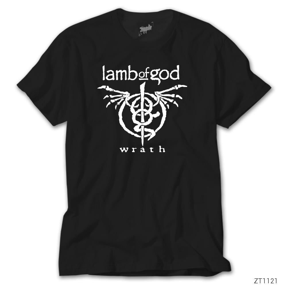 İndirimli Lamb of God Wrath Siyah Tişört