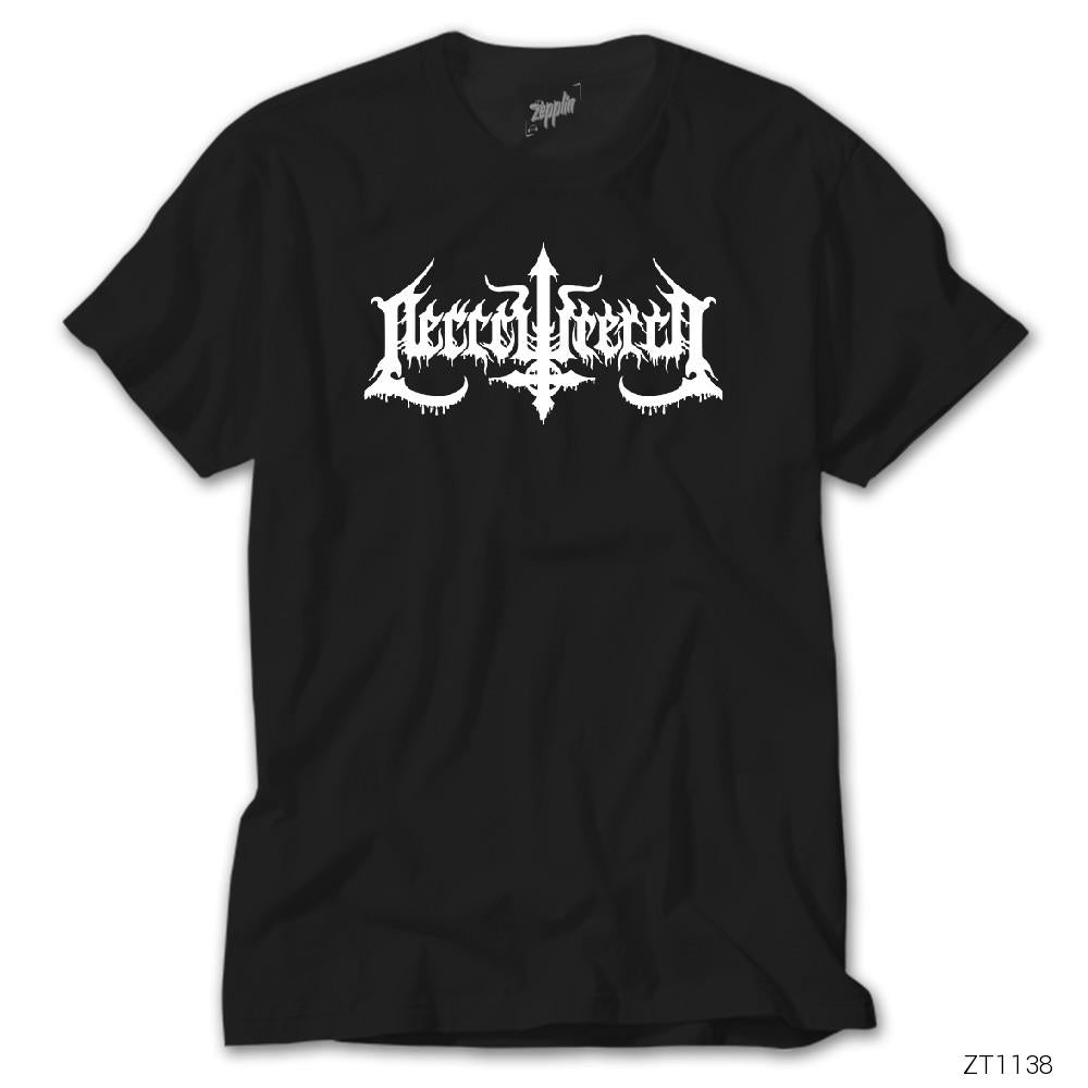 Necrowretch Logo Siyah Tişört