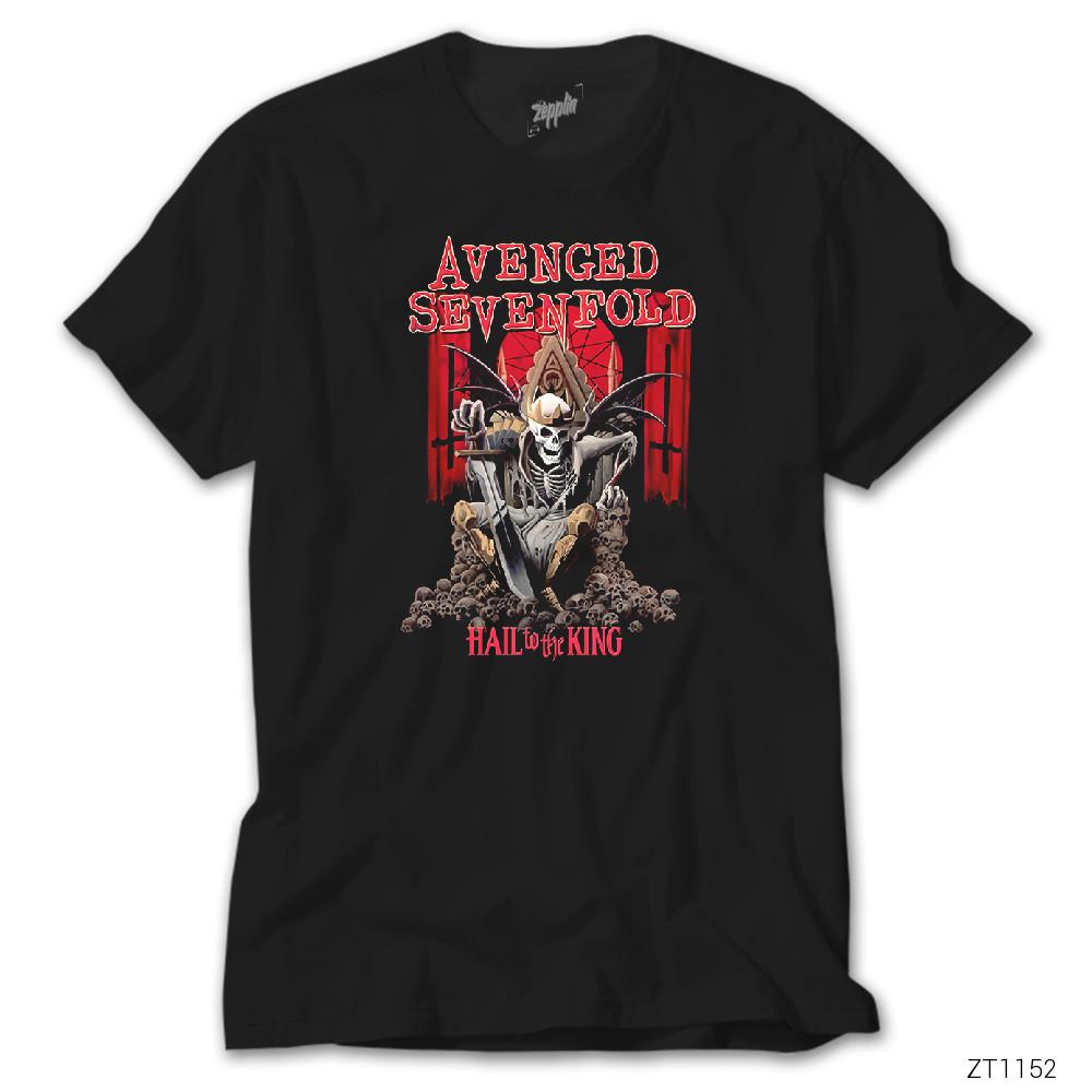 Avenged Sevenfold Hail to the King Siyah Tişört