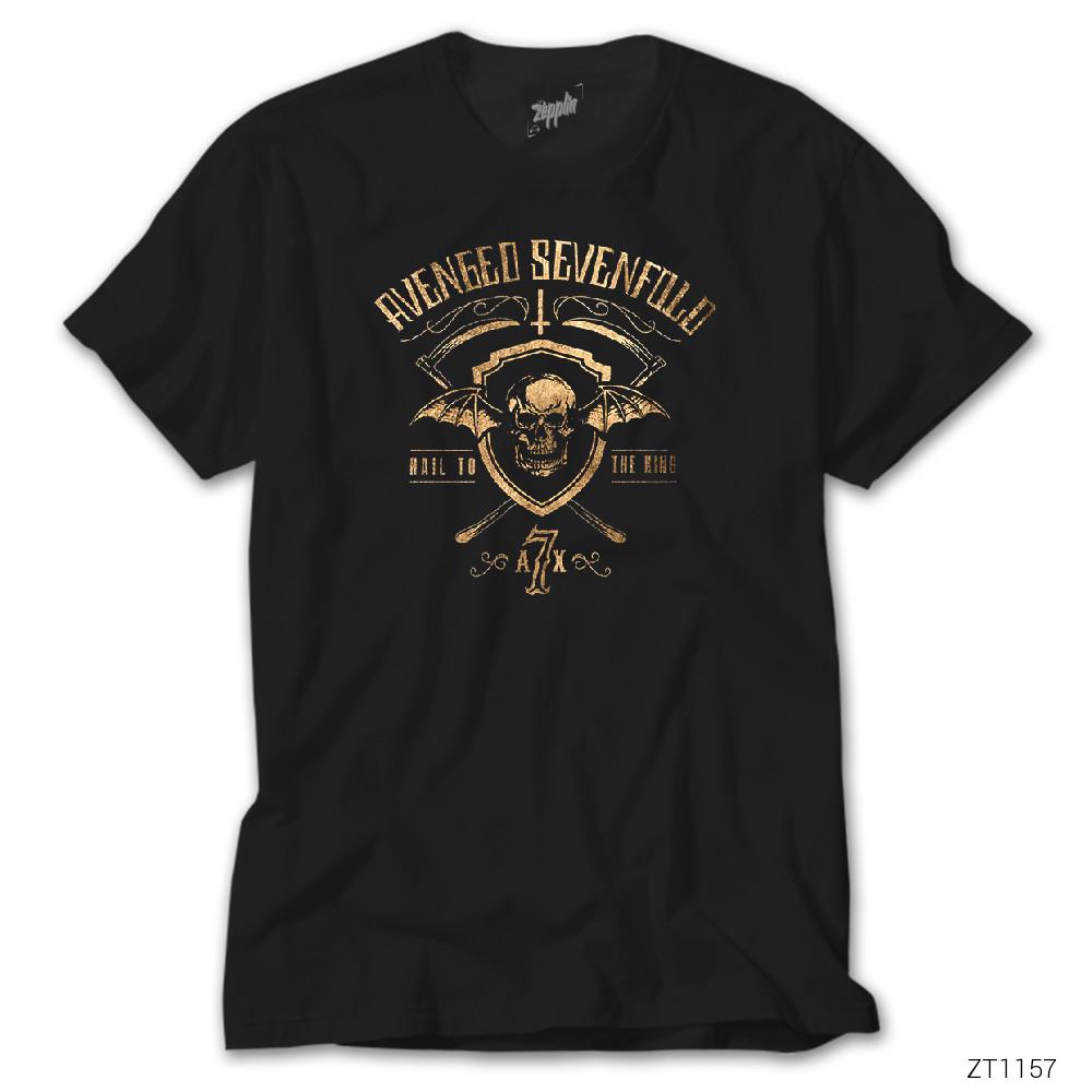 Avenged Sevenfold Hail to the King 2 Siyah Tişört