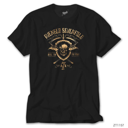 Avenged Sevenfold Hail to the King 2 Siyah Tişört