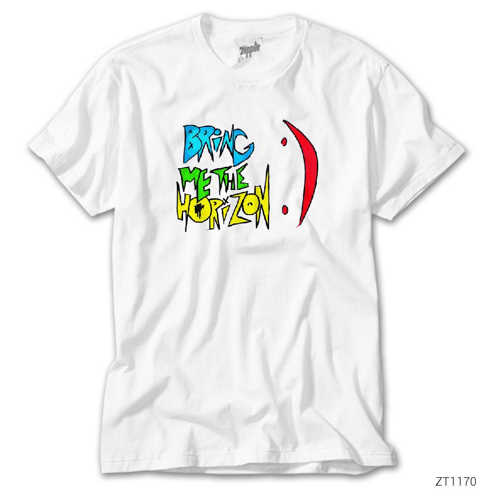 Bring Me The Horizon Colour Beyaz Tişört