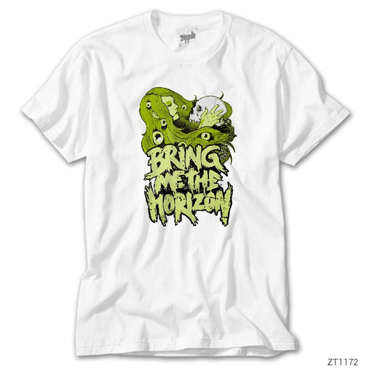 Bring Me The Horizon Love Skull Beyaz Tişört
