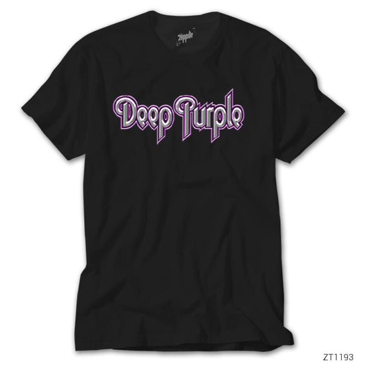 Deep Purple Siyah Tişört