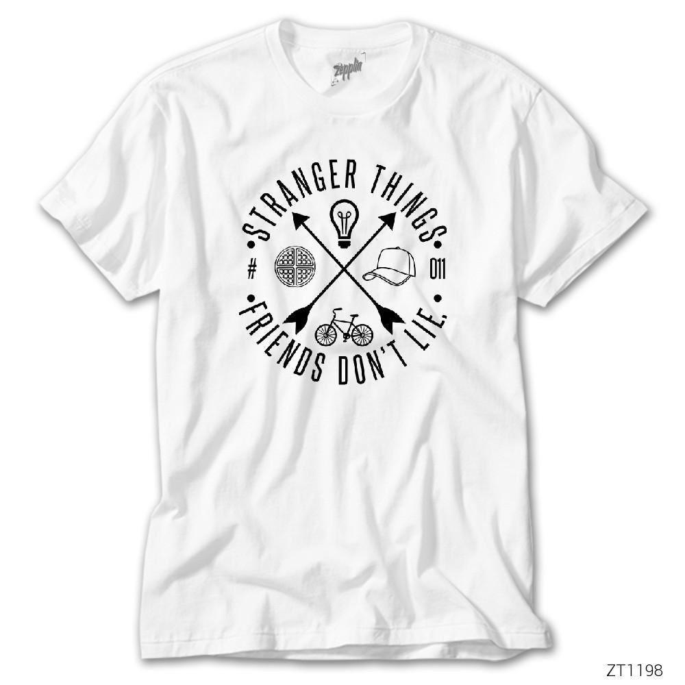 Stranger Things Tools Beyaz Tişört