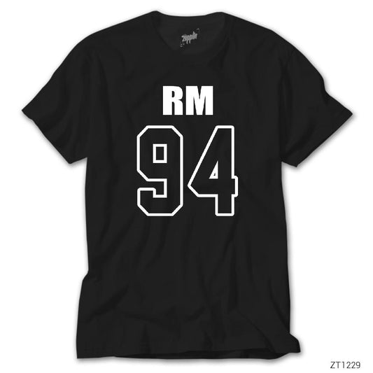 BTS RM 94 Siyah Tişört