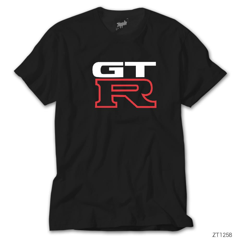 Nissan GTR Logo Siyah Tişört