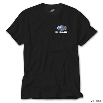 Subaru Logo Siyah Tişört