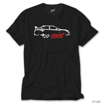 Subaru SWRX STI Siyah Tişört