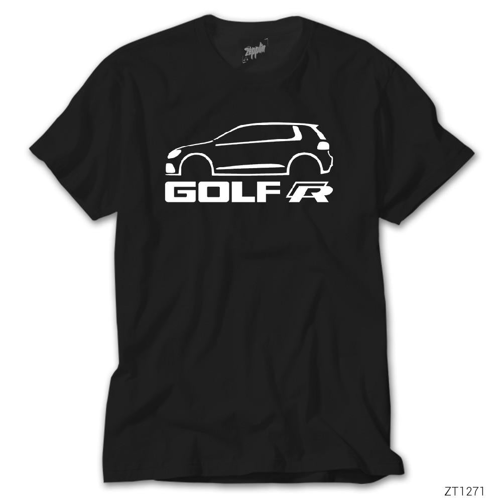 İndirimli Volkswagen Golf R Siyah Tişört