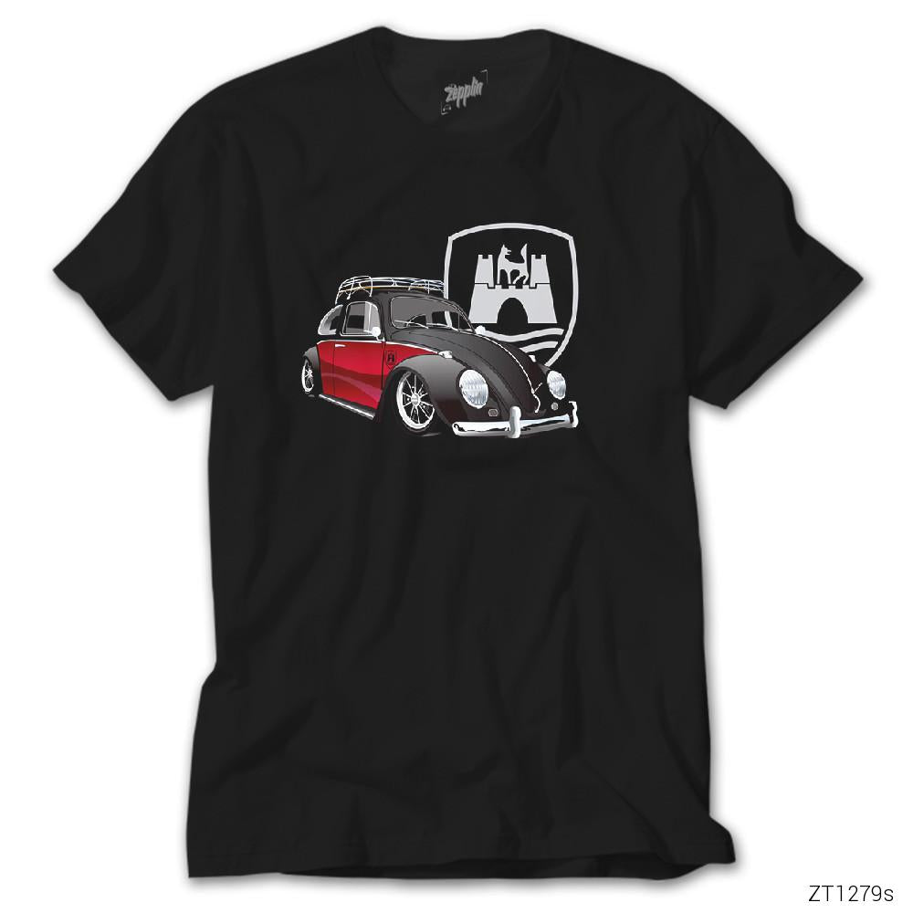 Volkswagen Vosvos Siyah Tişört